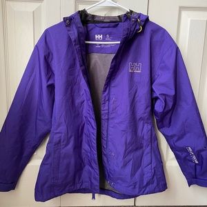 Helly Hansen Performance Rain Jacket S Purple